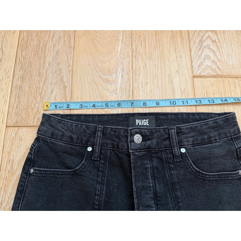 PAIGE Womens Alexis Jeans High Rise Wide Leg Patch Pocket Denim Size 27 - Picture 5 of 10